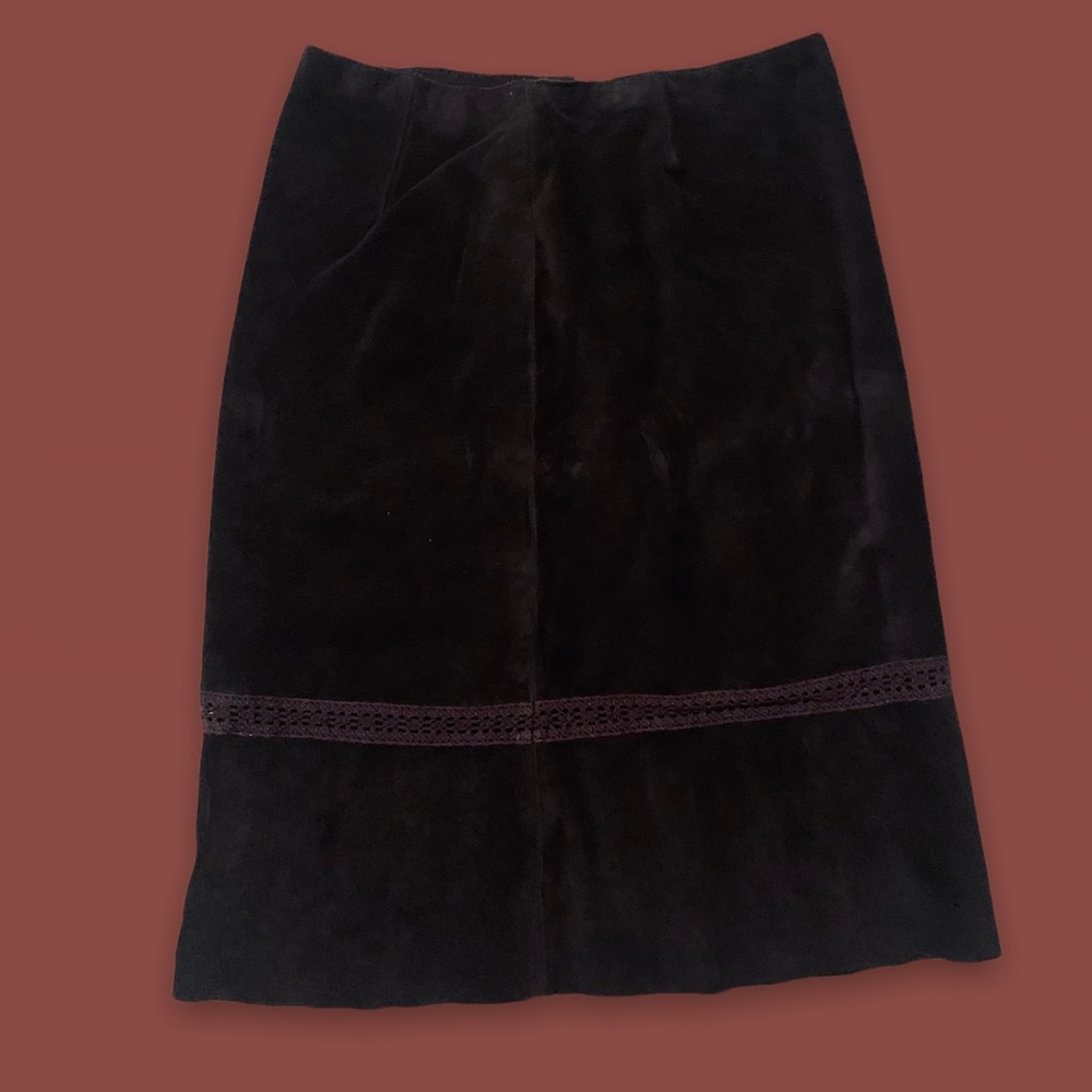 The Limited Leather Skirt